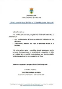 #Comunicado Covid-19
Desde la AlcaldĂa de este Ayuntamiento y el ejercicio cont...