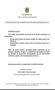 #Comunicado Covid-19
#INFORMAMOS
Desde la AlcaldĂa de este Ayuntamiento y el ej...