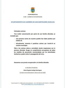 INFORMACIÓN COVID-19
#MODIFICACIÓN DE  DATOS
Volvemos a tener 4⃣ casos ac...