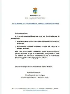 INFORMACIÓN COVID-19
#MODIFICACIÓN DE DATOS
Volvemos a tener 4⃣ casos ac...