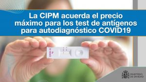 Se fija el precio de los test de antígenos.

 ÚLTIMA HORA  La Comisión Intermini...