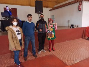 La representación de Concejales de Cumbres de San Bartolomé, se hizo presente en...