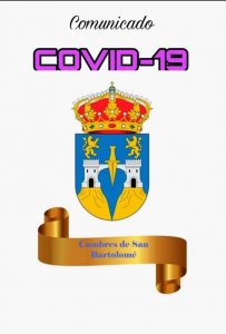 COMUNICADO DEL AYUNTAMIENTO DE CUMBRES DE SAN BARTOLOMÉ. #Coronavirus
 Tratamien...
