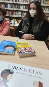 Taller de Viblioletas
Especie de lectura.
Semana de la mujer
Marzo se escri...
