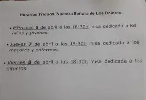 La Hermandad de Ntra Sra de los Dolores de Cumbres de San Bartolomé.
Horario de...