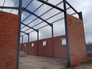 Seguimos trabajando
 Construcción de Nave Industrial
 Ayto Cumbres de San Bartol...