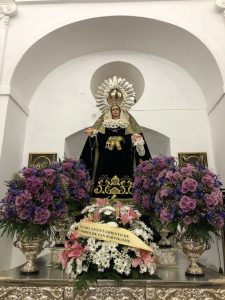 VIERNES SANTO
 OFICIOS : 19:30 HORAS
 PROCESIÓN SOLEMNE DE LA SOLEDAD.
 HORA: 2...