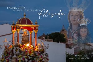 Romería en honor a Ntra. Sra. de la Aliseda el próximo 15 de Mayo. 
 La cuenta ...