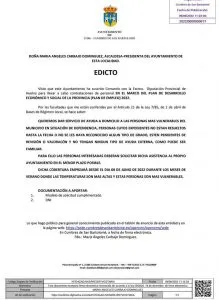 SE HACE SABER: