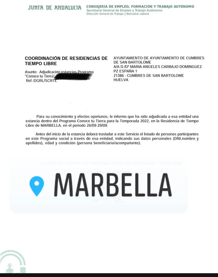 Seguimos trabajando y gestionando por nuestro pueblo y sus gentes 
 Cumbres De S...