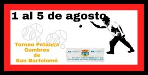 Torneo de Petanca
 Colabora Centro de Guadalinfo Cumbres de San Bartolomé. Inscr...