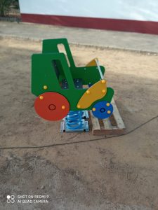 próximamente se estrenará parque infantil para que los niños y niñas puedan dis...