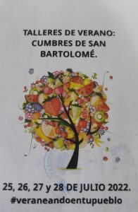 Comenzamos.

Volvemos a informar
 Último día para apuntarse a los talleres el vi...