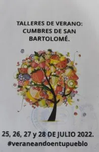 Comenzamos.
Volvemos a informar
Ăšltimo dĂa para apuntarse a los talleres el vi...