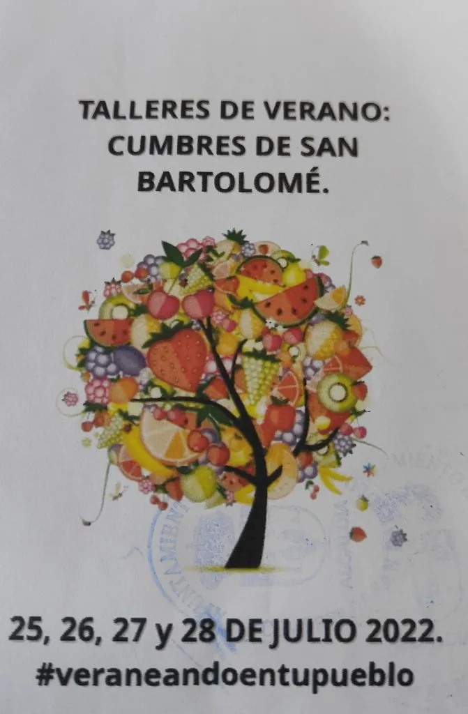 Comenzamos.

Volvemos a informar
 Último día para apuntarse a los talleres el vi...
