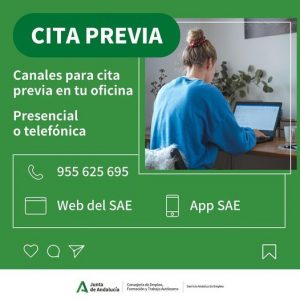 Desde ahora, también puedes solicitar cita previa con tu oficina de empleo a t...