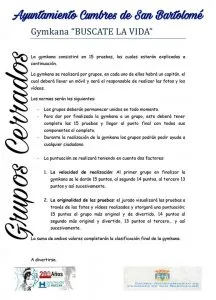 GINKANA 19 DE OCTUBRE DE 2022
 Premios:
 1. Clasificado
 2. Clasificado
 3. Clas...
