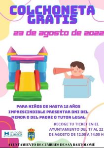 #Ociocultura2022
 #VeranoCultural 
 #Disfruta
 Los menores deberán estar acompañ...