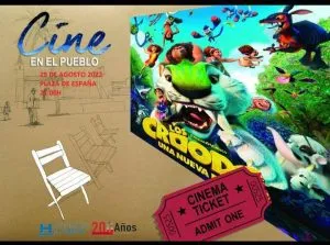 Verano Cultural
29 de agosto
Vive el cine en tu pueblo a las 21:00 horas
CINE...