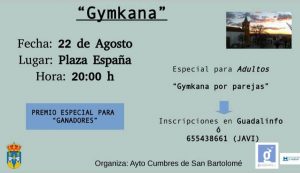 Verano deportivo-cultural 2022
 Nuestra localidad juega.
 Ayto Cumbres de San Ba...