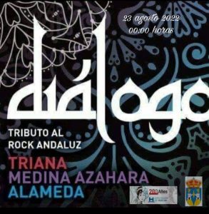 #VeranoCultural
 #ROCK #ANDALUZ 
 23 de agosto de 2022
 Plaza de España
 Hora 00...