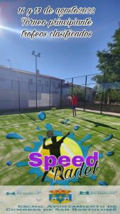 #VeranoDeportivo
 Torneo iniciación al pádel.
 Grupos participantes de clases de...